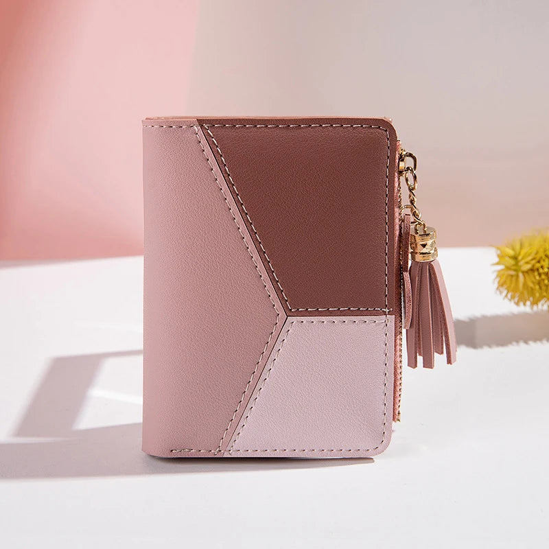 Portefeuille Femme en Cuir PU