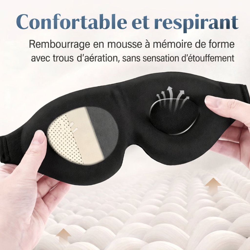 Masque de Nuit 3D Ultra Doux