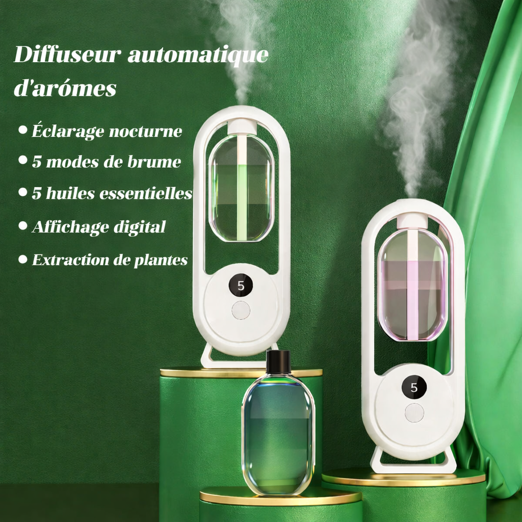 Diffuseur d’Huiles Essentielles Portable Rechargeable