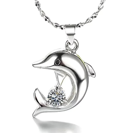 Set Bijoux Femme Dauphin Argent 925