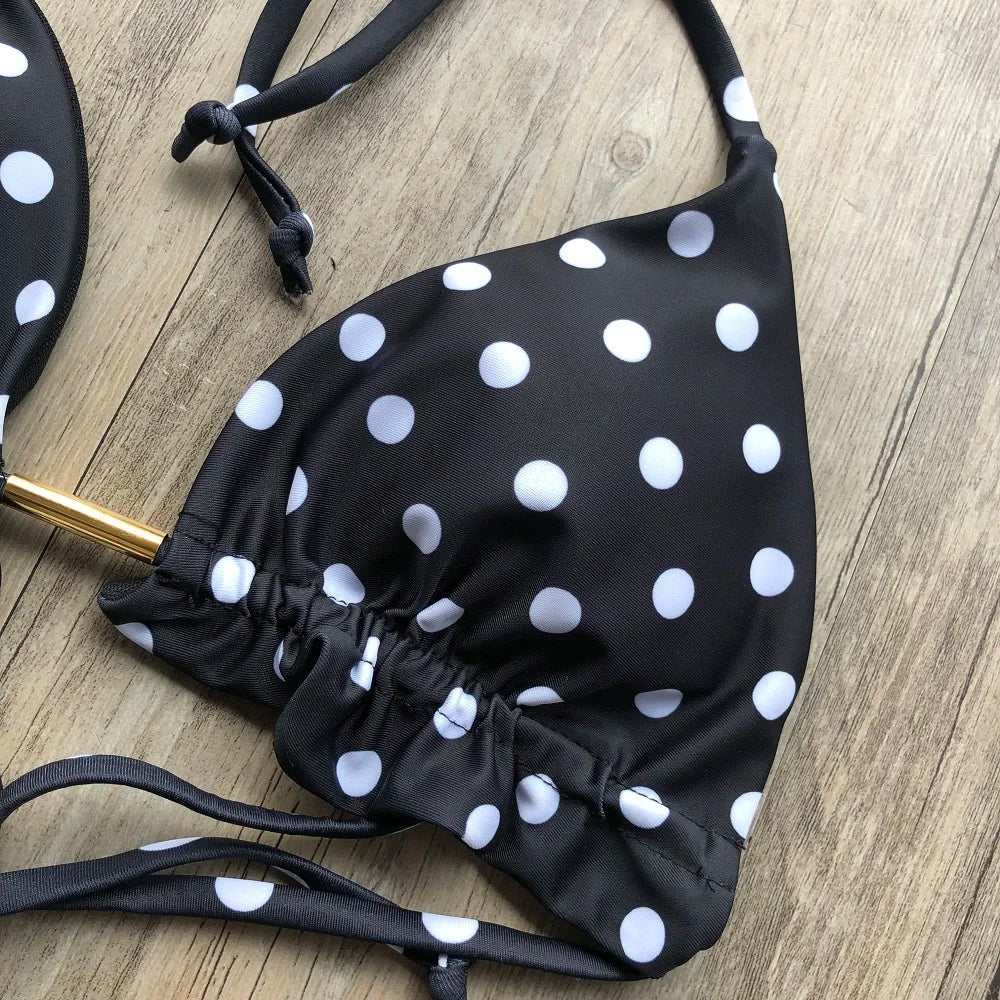 Bikini 2 Pièces Femme Imprimé Bohème