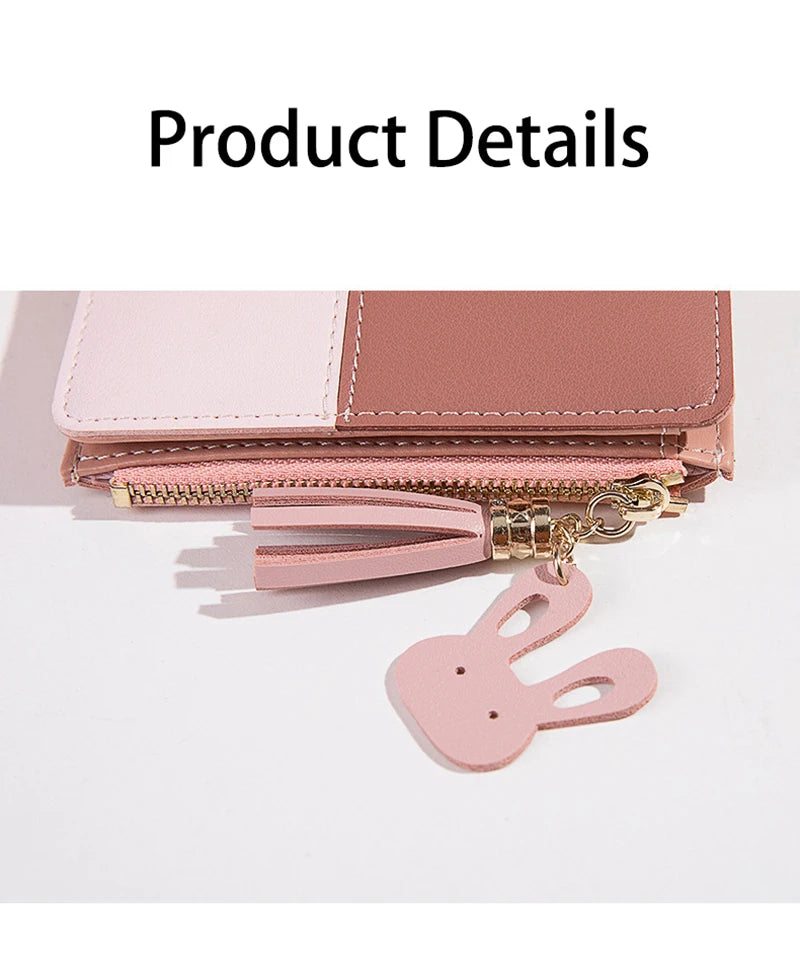 Portefeuille Femme en Cuir PU
