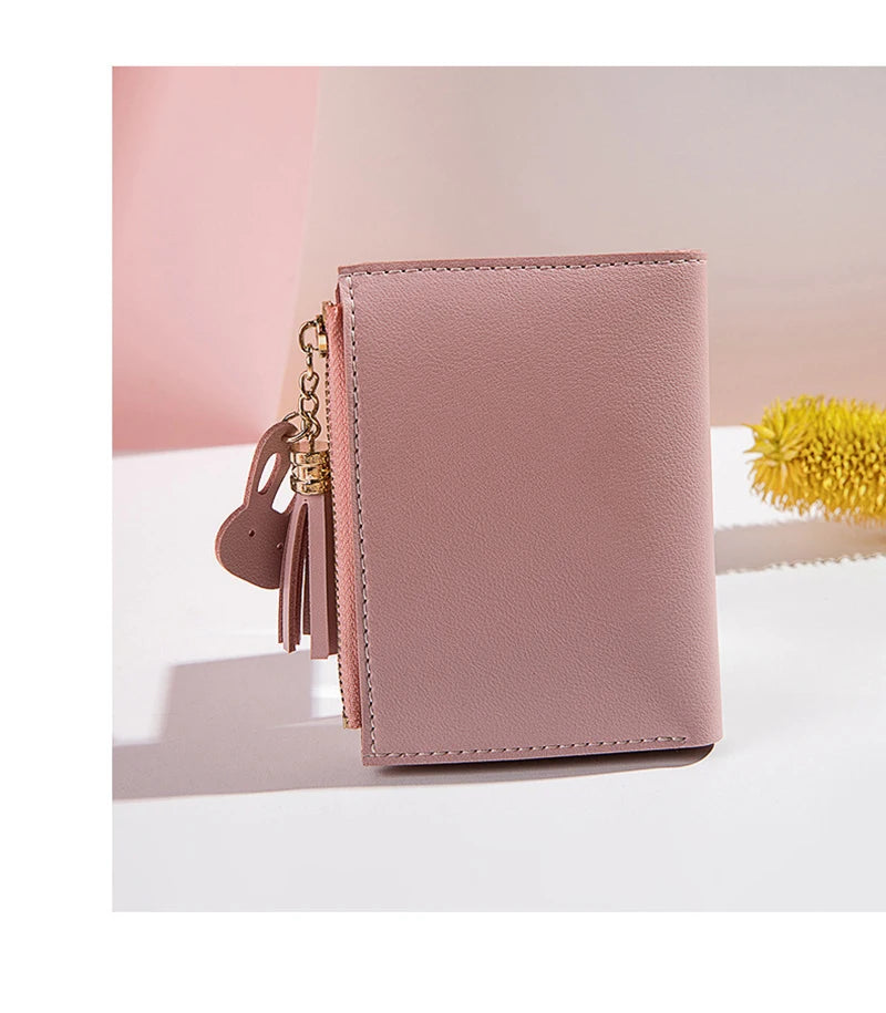 Portefeuille Femme en Cuir PU