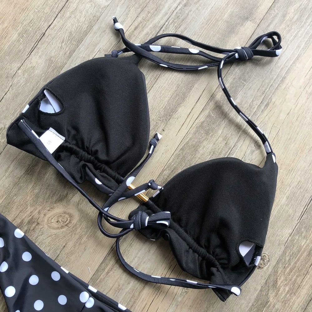Bikini 2 Pièces Femme Imprimé Bohème