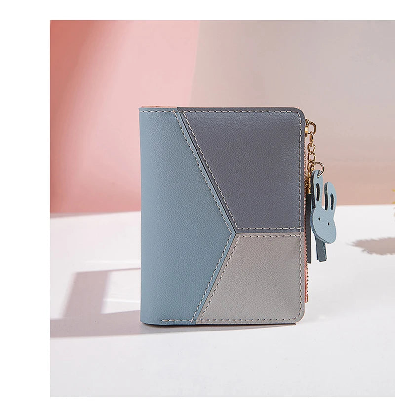 Portefeuille Femme en Cuir PU
