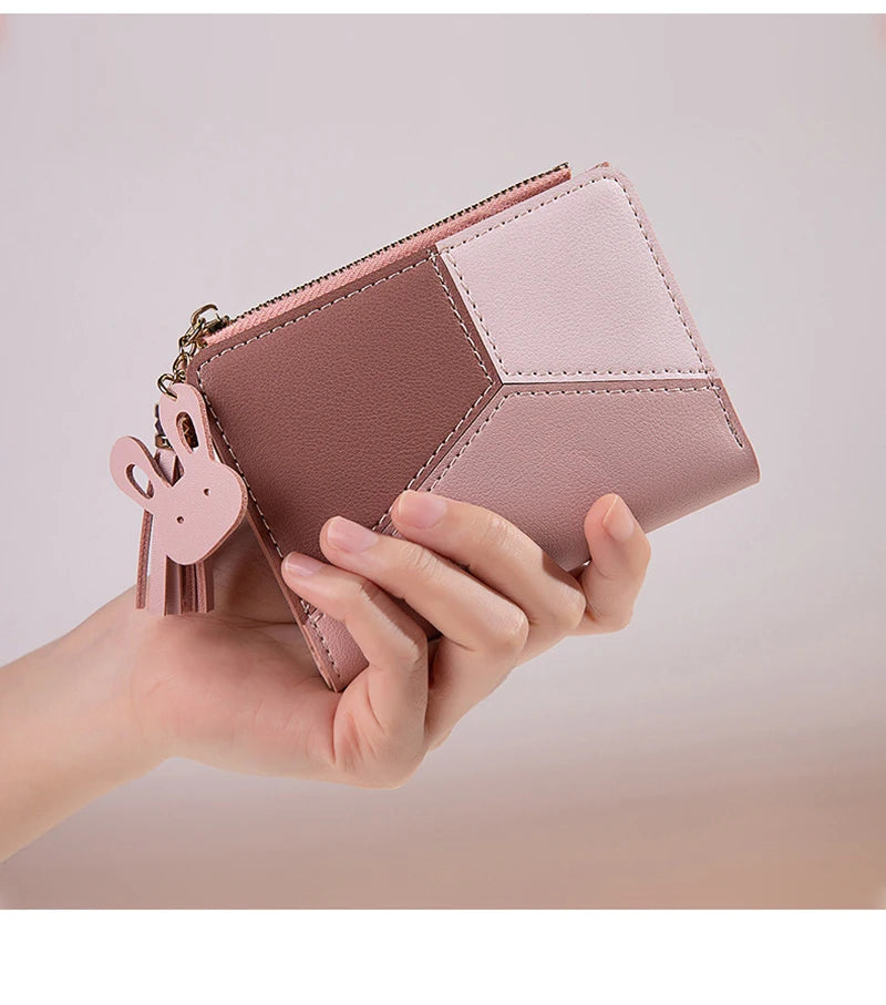 Portefeuille Femme en Cuir PU