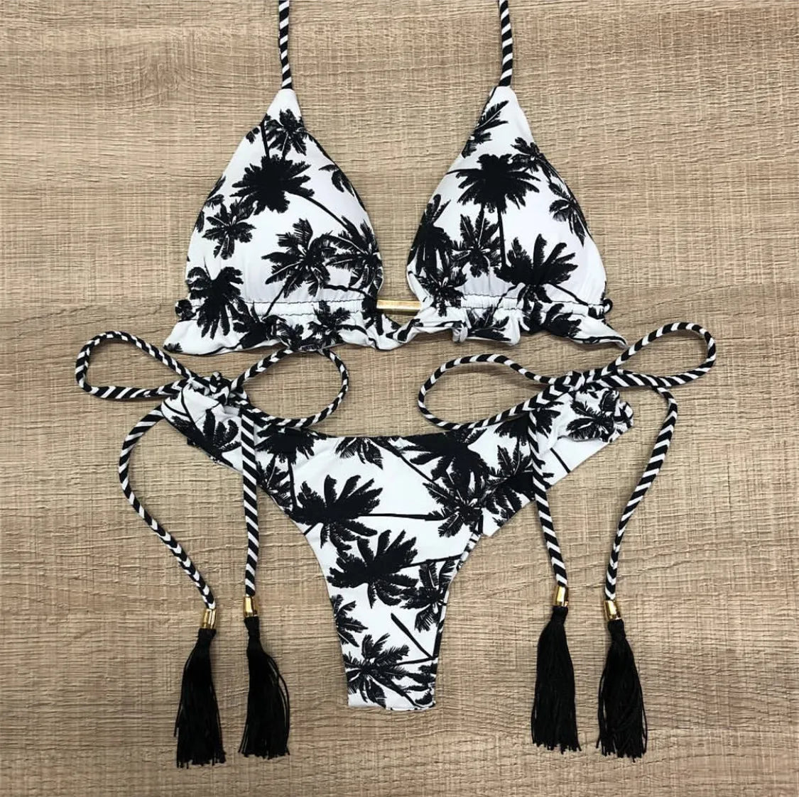 Bikini 2 Pièces Femme Imprimé Bohème
