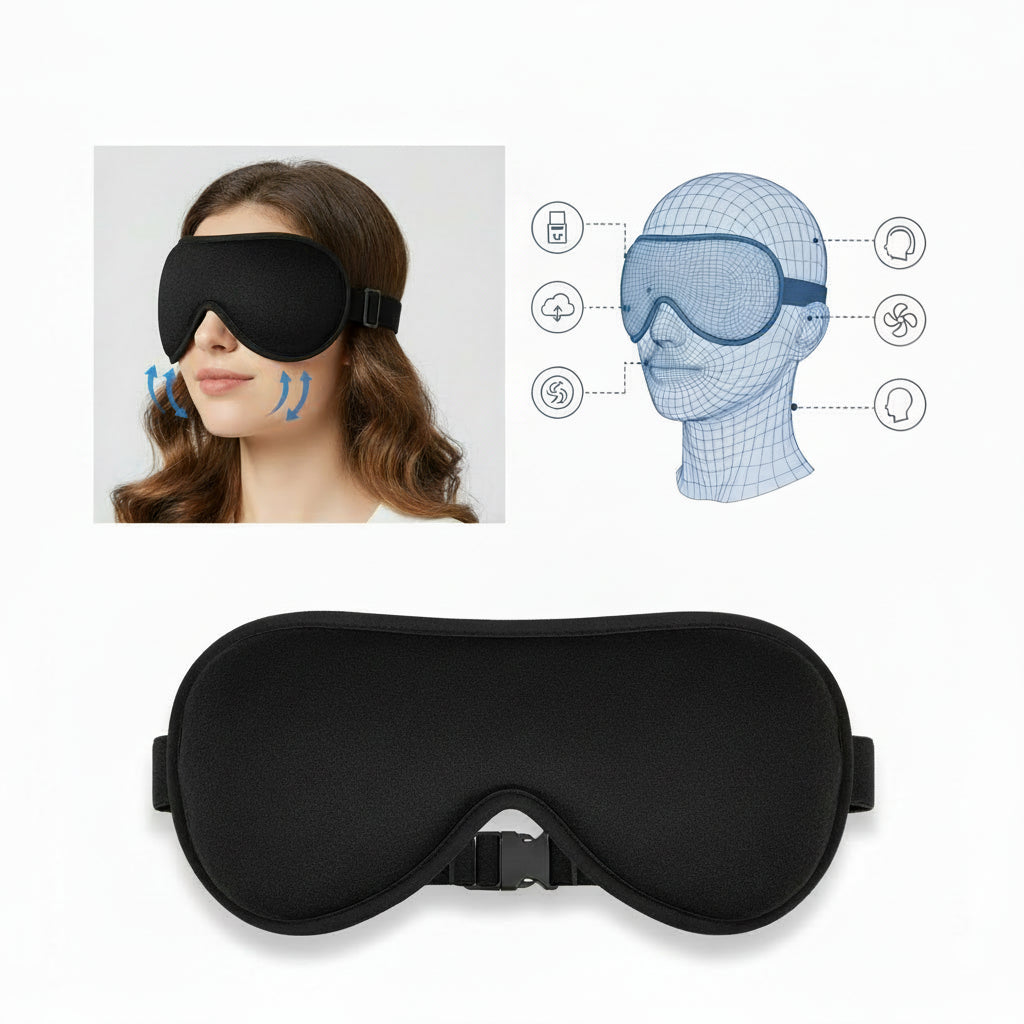 Masque de Nuit 3D Ultra Doux