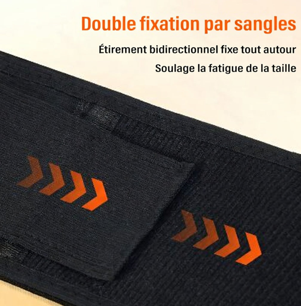 Ceinture Lombaire Magnétique Chauffante – Soutien Dos & Cou, Soulagement Douleurs