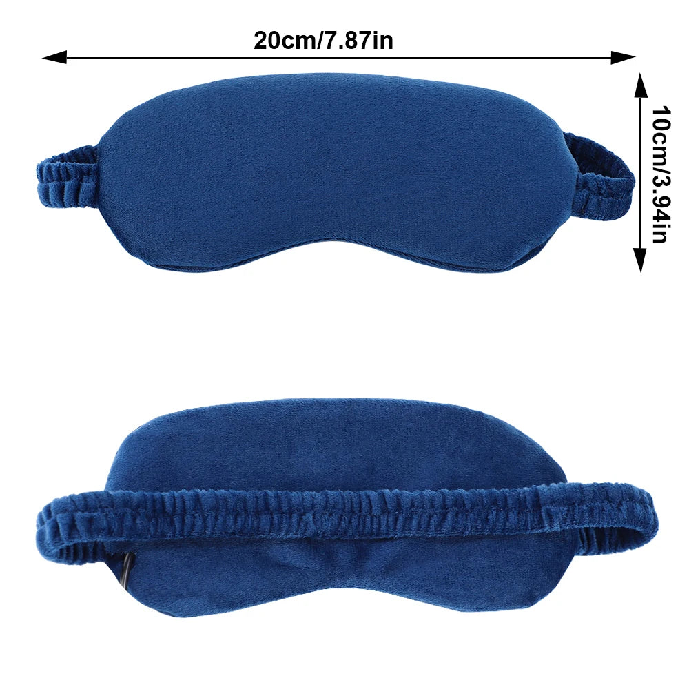 Masque Oculaire Chauffant Électrique – Compresse Chaude, Massage 3D & Anti-Fatigue Visuelle