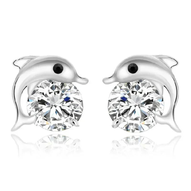 Set Bijoux Femme Dauphin Argent 925