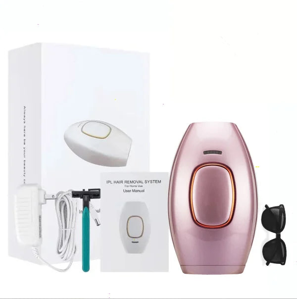 Épilateur Laser IPL Femme – 500 000 Flashs, Indolore, 5 Niveaux
