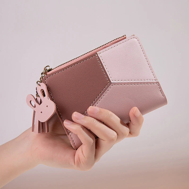 Portefeuille Femme en Cuir PU