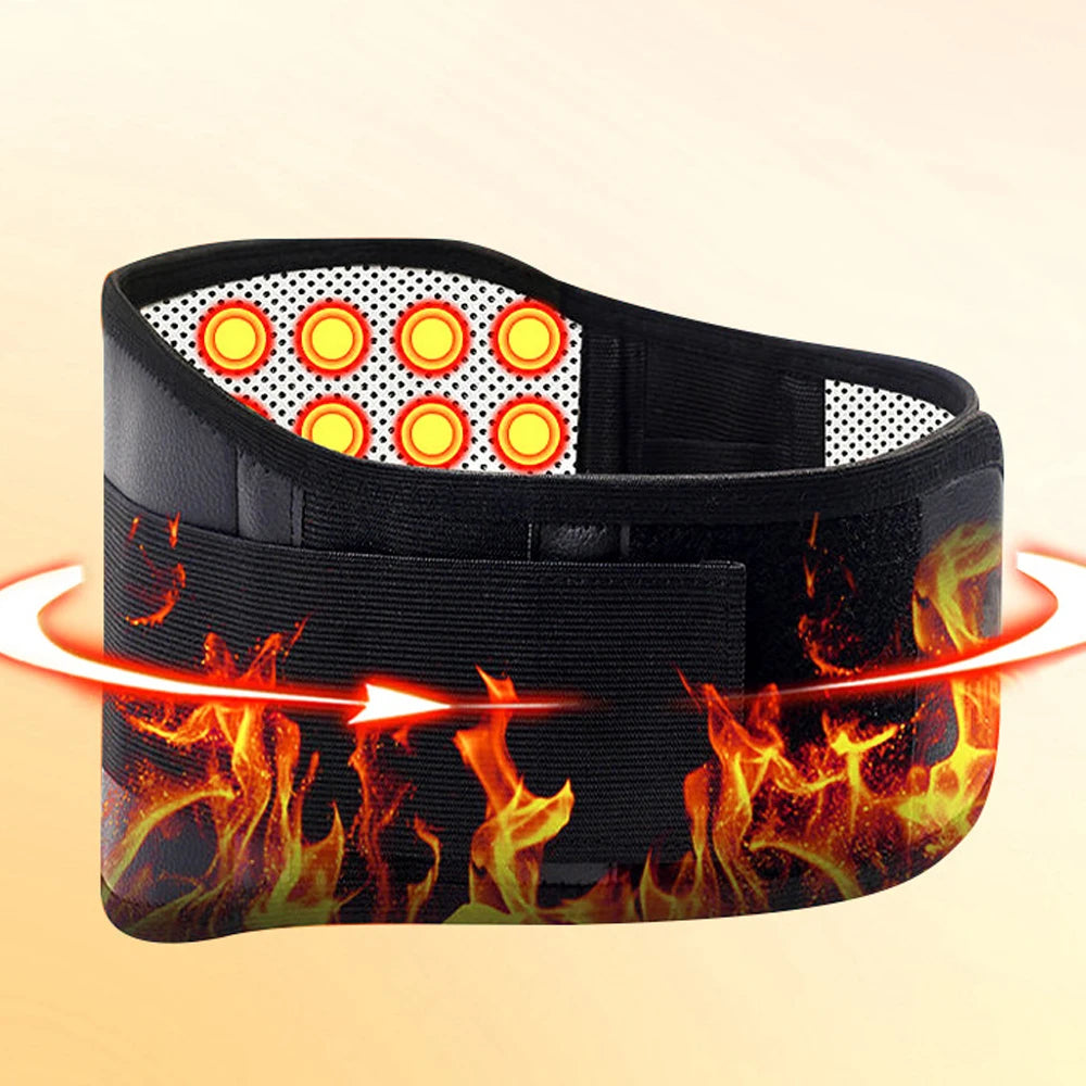 Ceinture Lombaire Magnétique Chauffante – Soutien Dos & Cou, Soulagement Douleurs