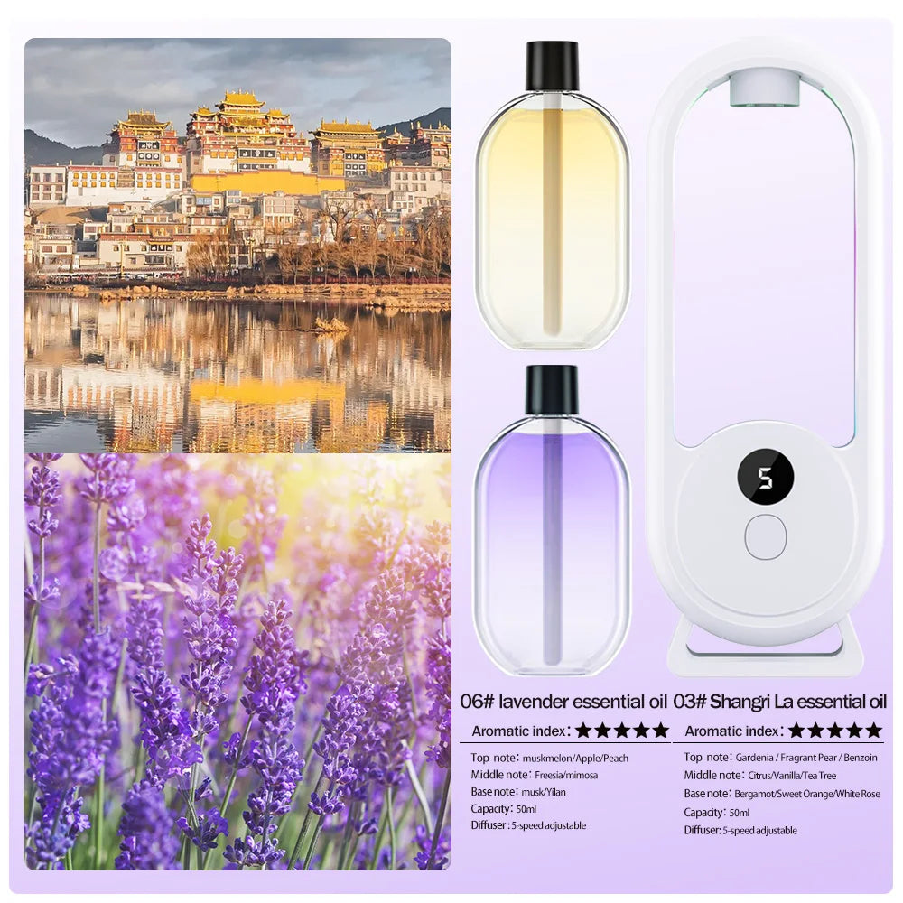 Diffuseur d’Huiles Essentielles Portable Rechargeable