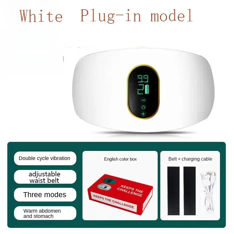 Ceinture Minceur Abdominale – Vibrations, EMS & Infrarouge pour Affiner Taille & Ventre