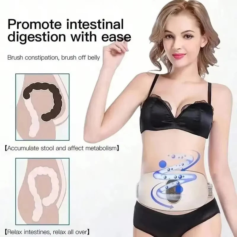 Ceinture Minceur Abdominale – Vibrations, EMS & Infrarouge pour Affiner Taille & Ventre