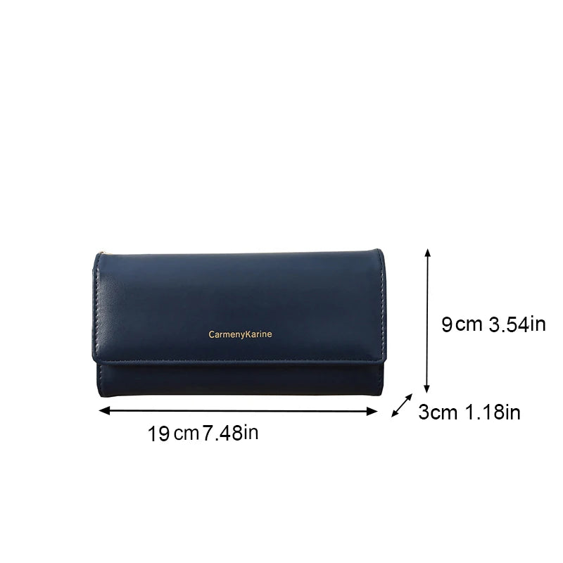 Portefeuille Long Femme – Élégant & Multi‑fonction