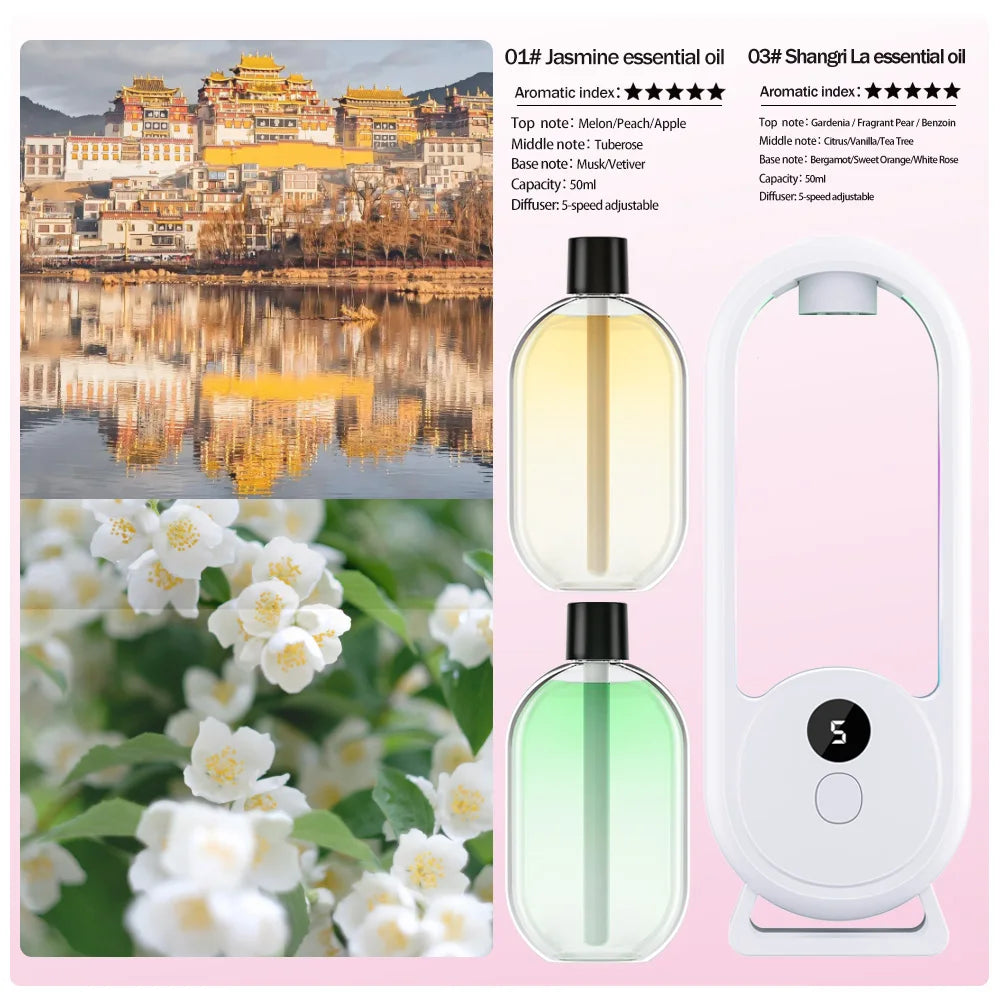 Diffuseur d’Huiles Essentielles Portable Rechargeable