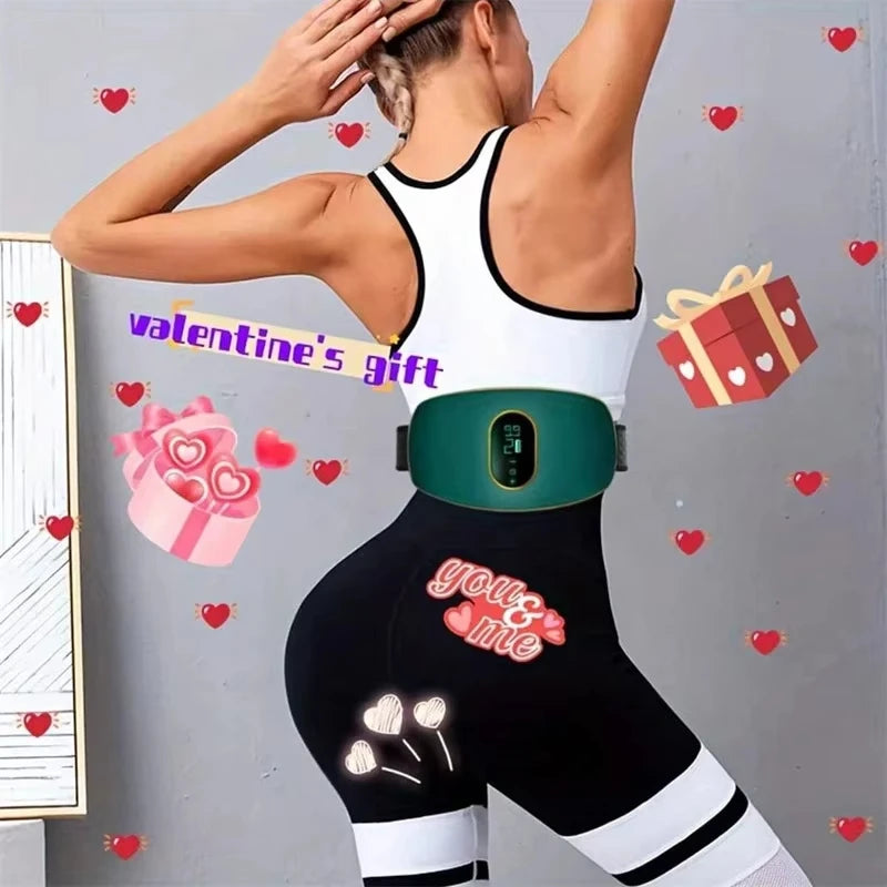 Ceinture Minceur Abdominale – Vibrations, EMS & Infrarouge pour Affiner Taille & Ventre