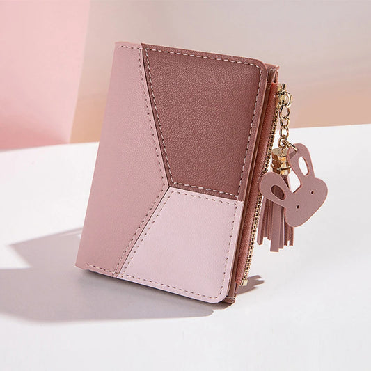 Portefeuille Femme en Cuir PU