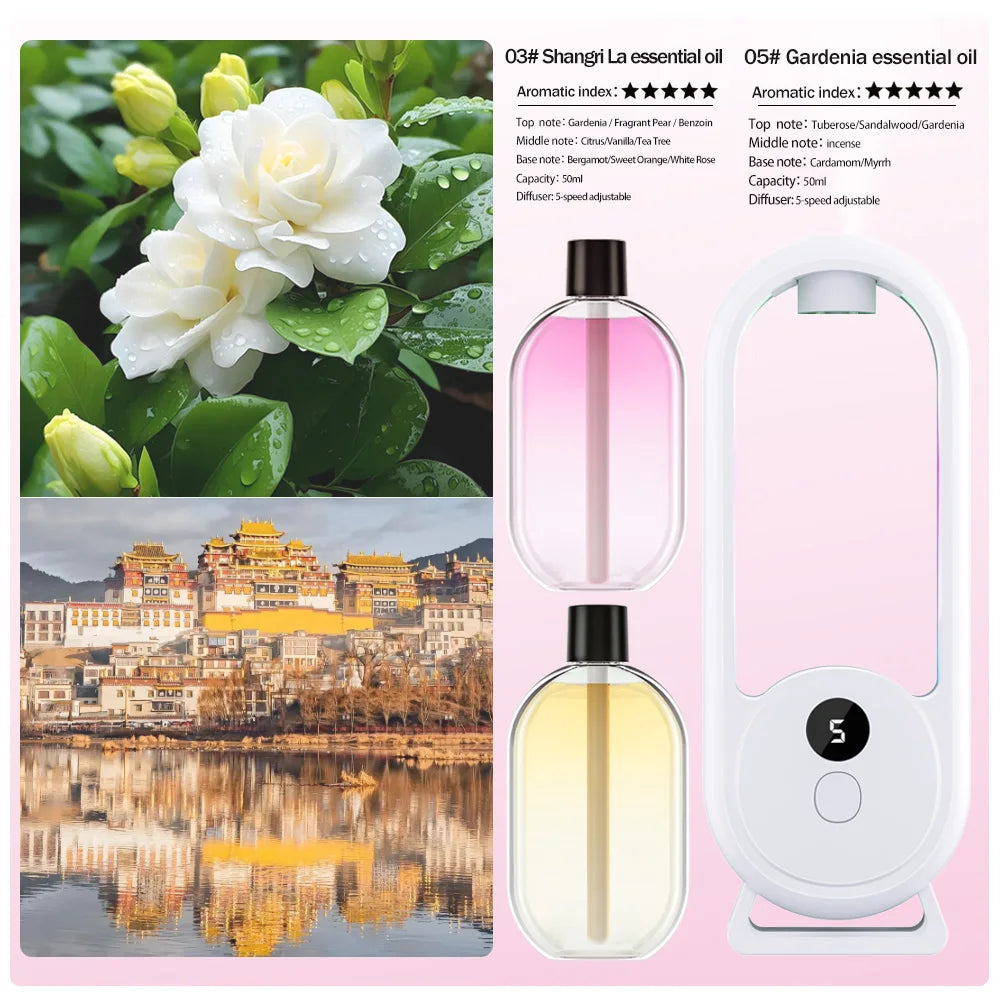 Diffuseur d’Huiles Essentielles Portable Rechargeable