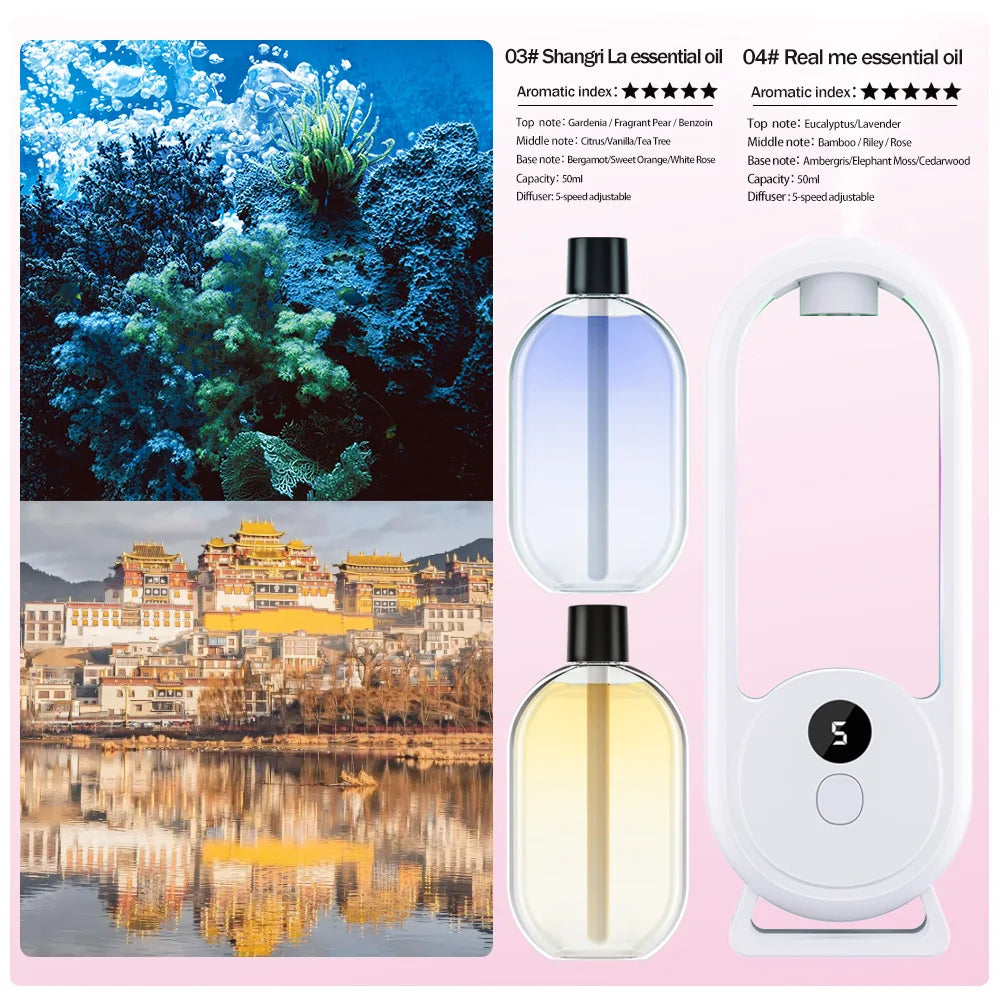 Diffuseur d’Huiles Essentielles Portable Rechargeable
