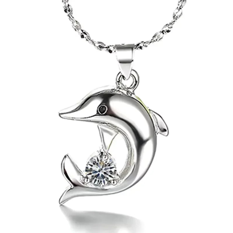 Set Bijoux Femme Dauphin Argent 925