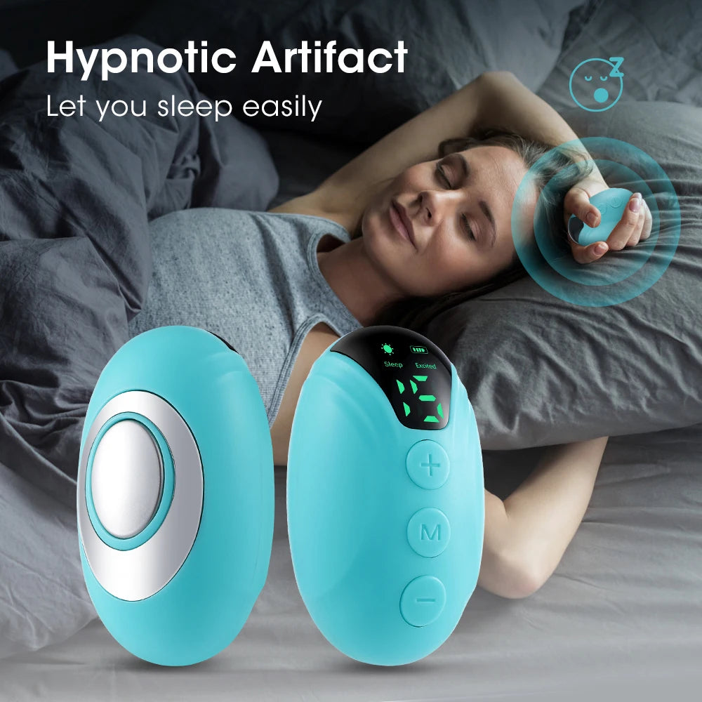 Appareil Aide au Sommeil EMS – Anti-Insomnie, Réduction Stress & Anxiété, 15 Intensités