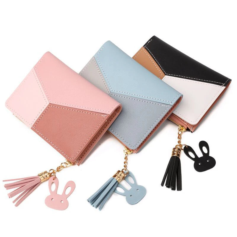 Portefeuille Femme en Cuir PU