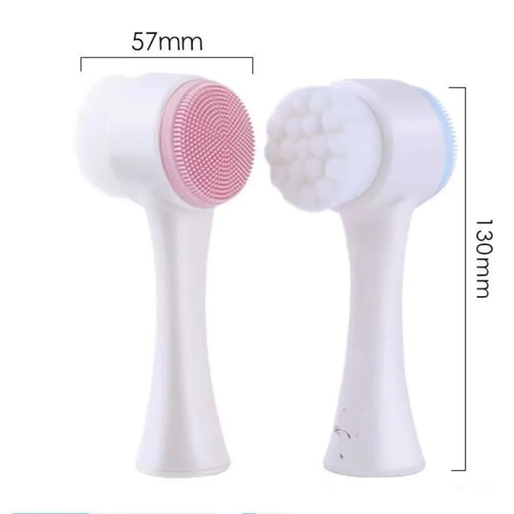 Brosse Nettoyante Visage 3D en Silicone – Exfoliant Doux & Nettoyage en Profondeur